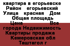 квартира в егорьевске › Район ­ егорьевский › Улица ­ красная › Дом ­ 47 › Общая площадь ­ 52 › Цена ­ 1 750 000 - Все города Недвижимость » Квартиры продажа   . Кемеровская обл.,Таштагол г.